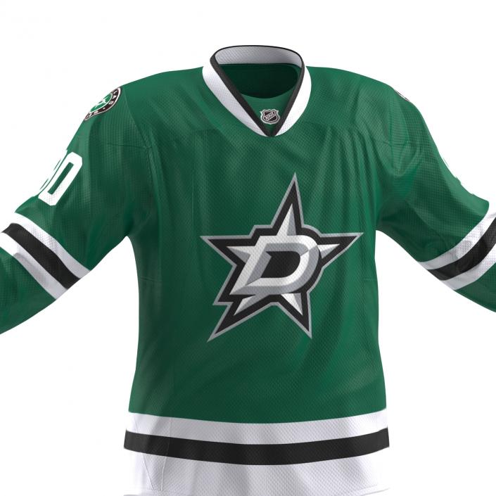 3D Hockey Jersey Dallas Stars