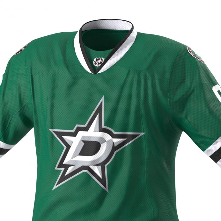 3D Hockey Jersey Dallas Stars