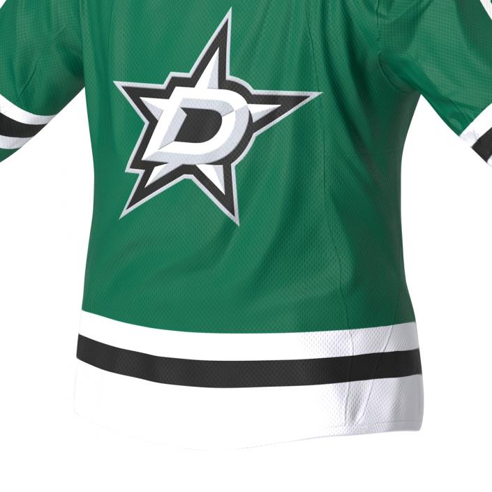 3D Hockey Jersey Dallas Stars