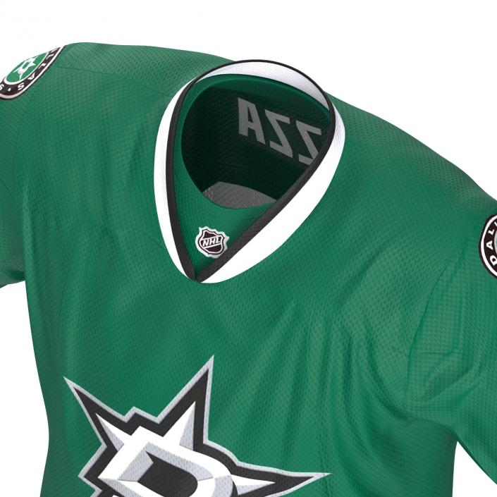 3D Hockey Jersey Dallas Stars