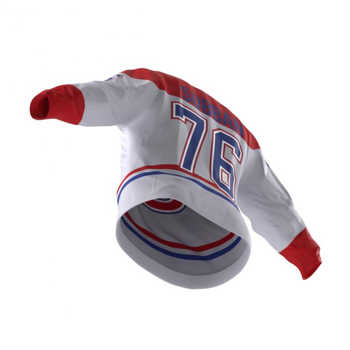 Hockey Jersey Montreal Canadiens 3D