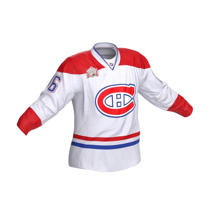 Hockey Jersey Montreal Canadiens 3D