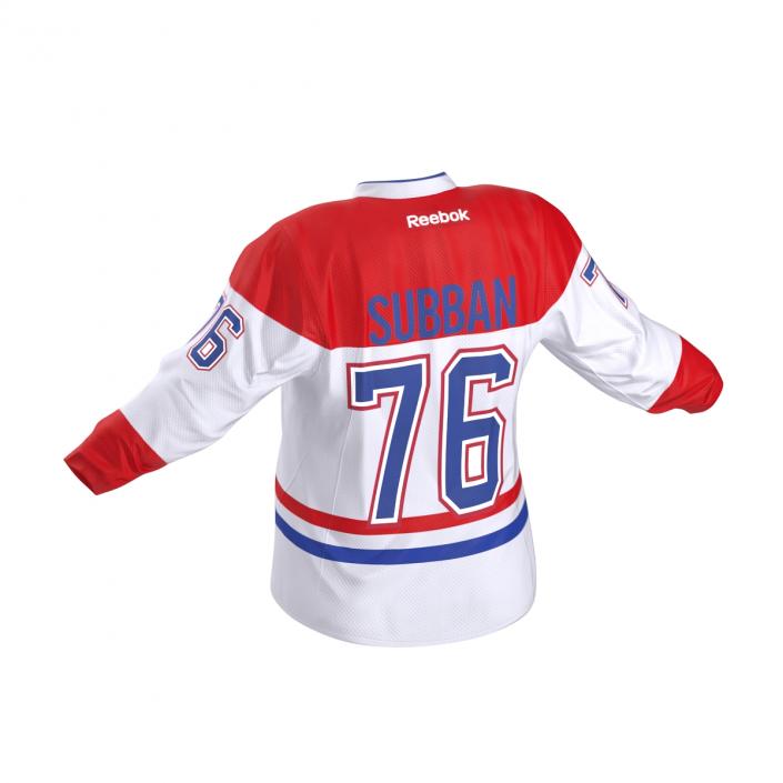 Hockey Jersey Montreal Canadiens 3D