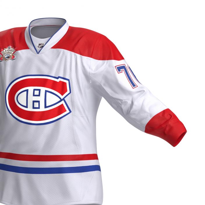 Hockey Jersey Montreal Canadiens 3D