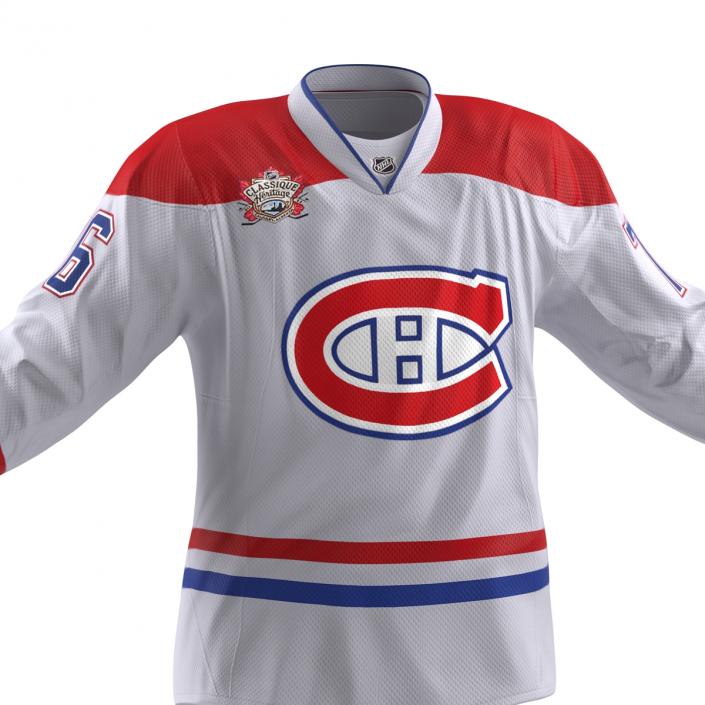 Hockey Jersey Montreal Canadiens 3D