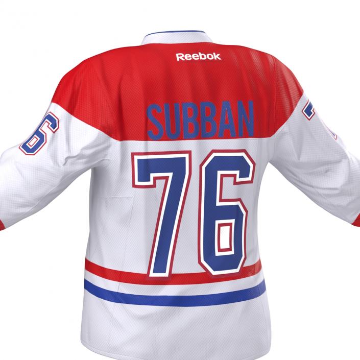 Hockey Jersey Montreal Canadiens 3D