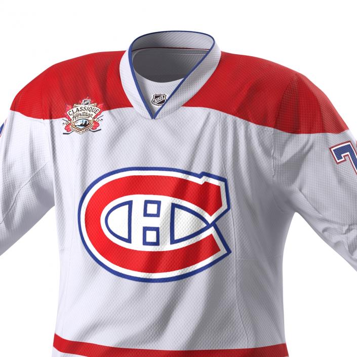 Hockey Jersey Montreal Canadiens 3D