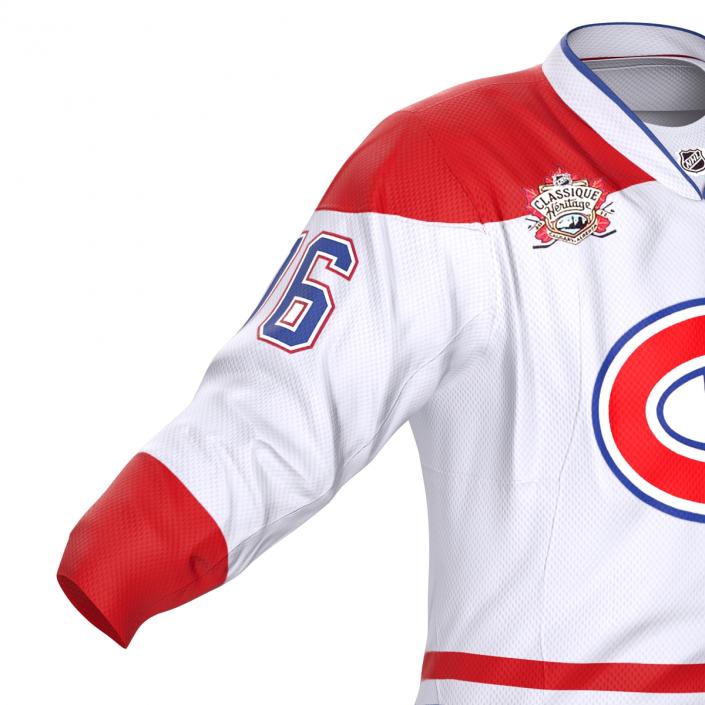 Hockey Jersey Montreal Canadiens 3D