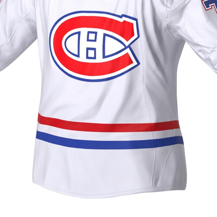 Hockey Jersey Montreal Canadiens 3D