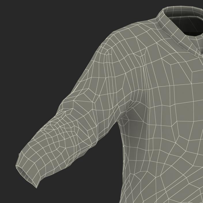 3D Hockey Jersey Generic 2 model