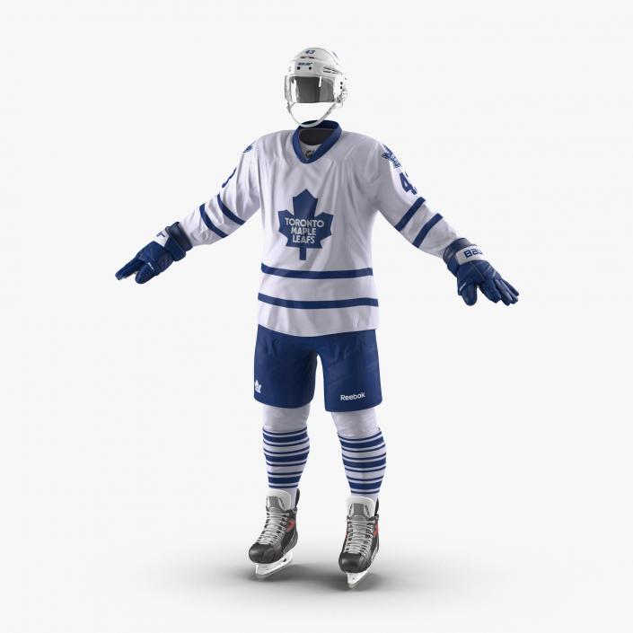 3D Hockey Equipment Toronto Maple Leafs