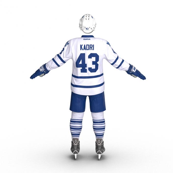 3D Hockey Equipment Toronto Maple Leafs