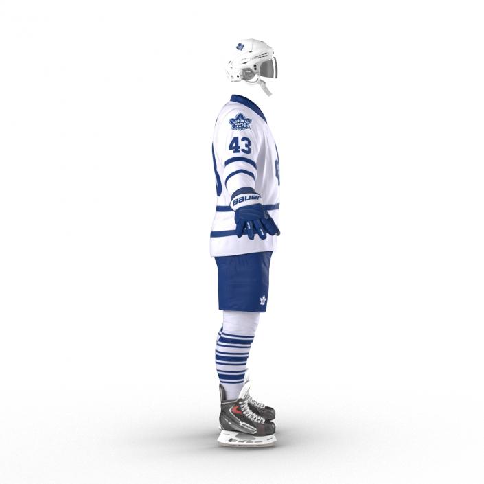 3D Hockey Equipment Toronto Maple Leafs