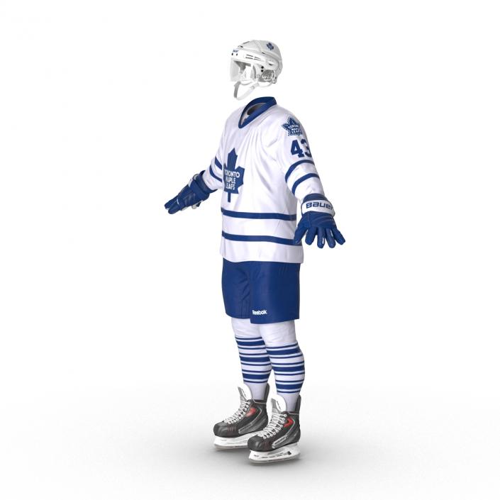 3D Hockey Equipment Toronto Maple Leafs