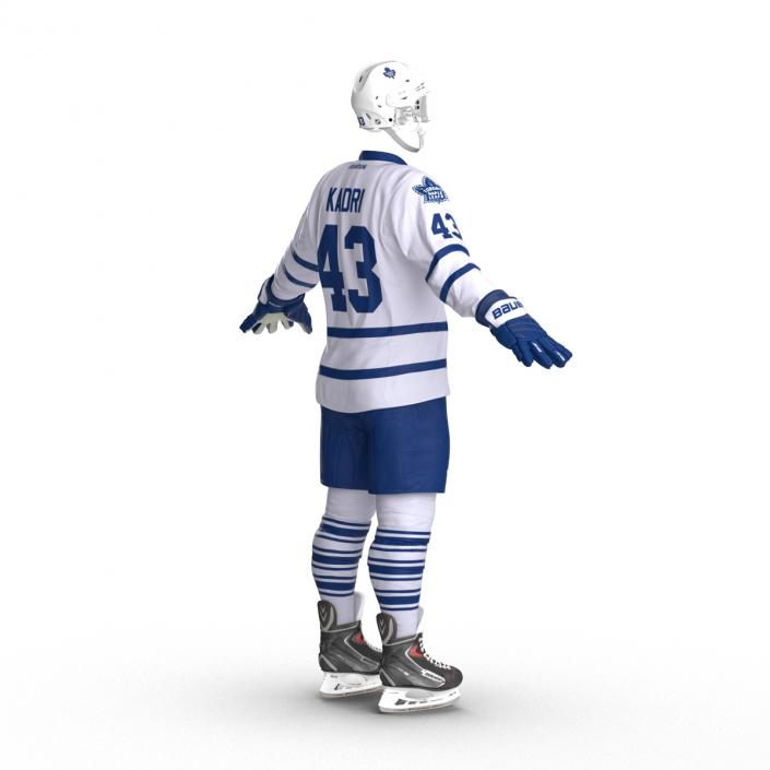 3D Hockey Equipment Toronto Maple Leafs