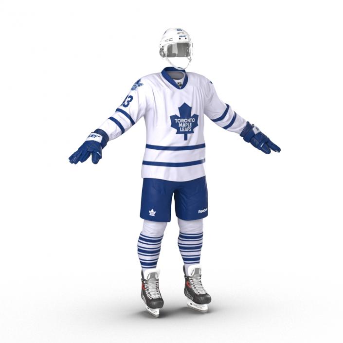 3D Hockey Equipment Toronto Maple Leafs