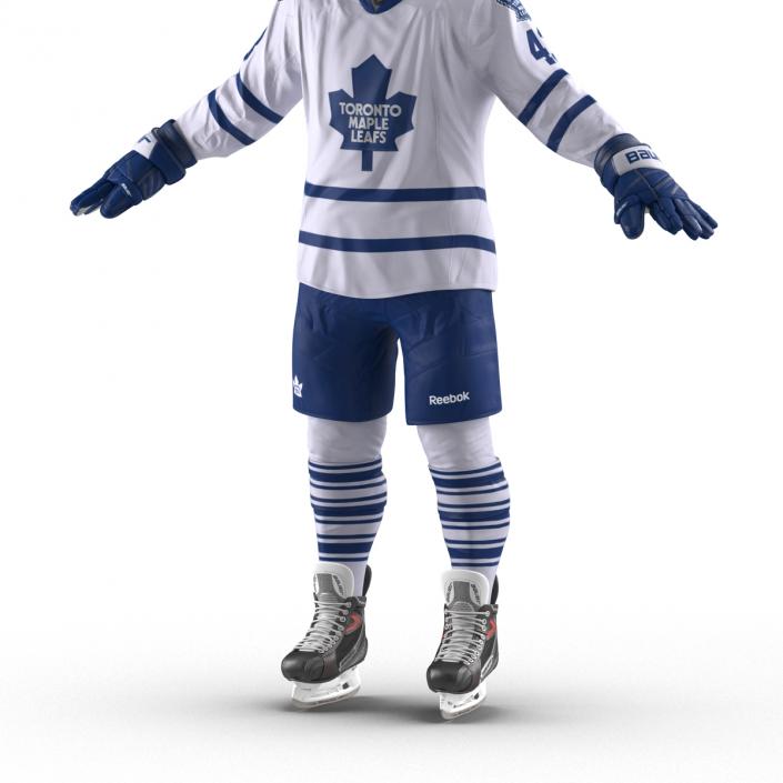 3D Hockey Equipment Toronto Maple Leafs