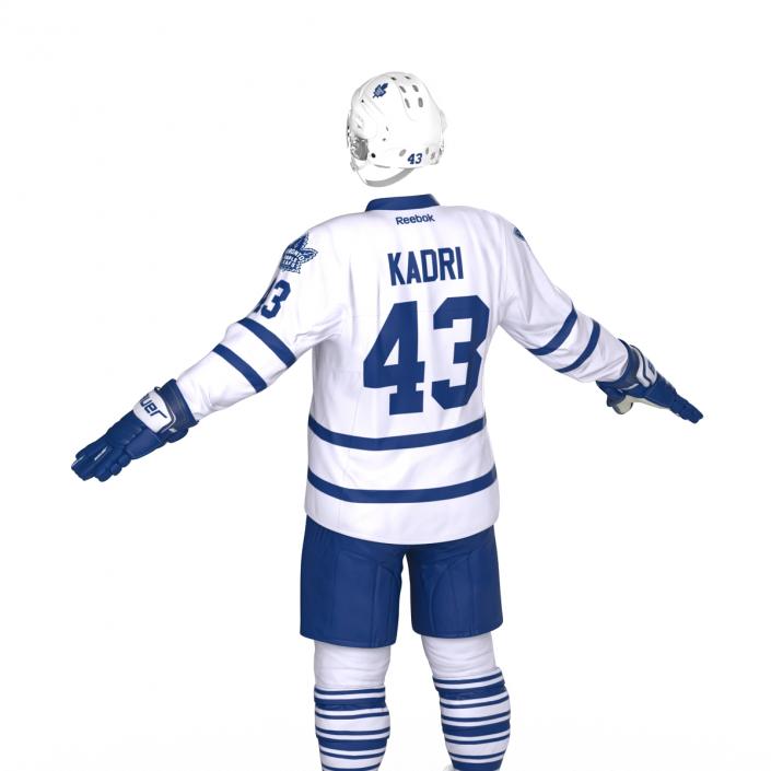 3D Hockey Equipment Toronto Maple Leafs