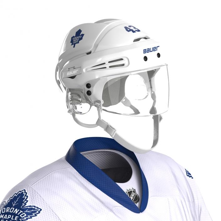 3D Hockey Equipment Toronto Maple Leafs