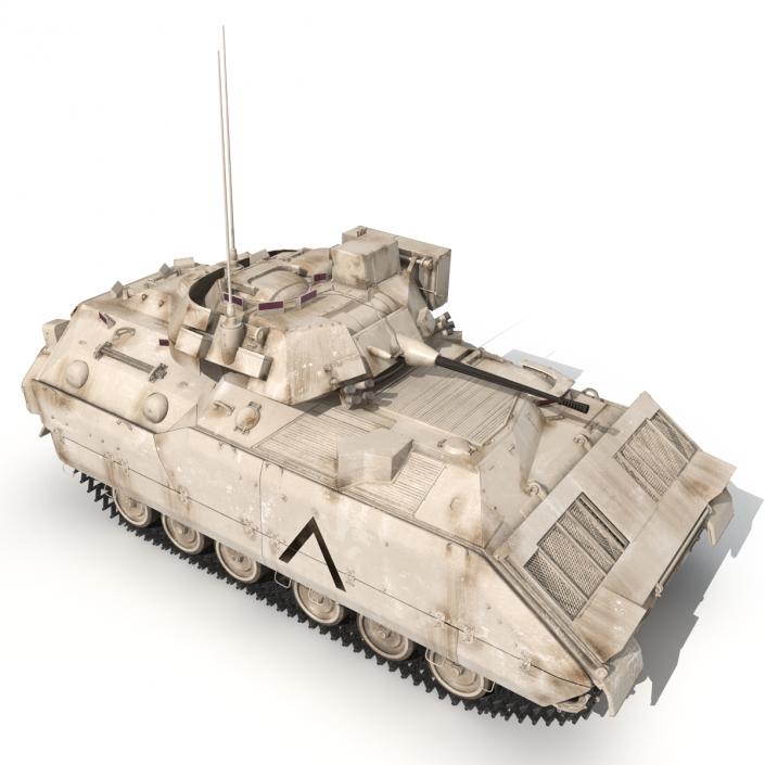 US Infantry Fighting Vehicle Bradley M2 3D model