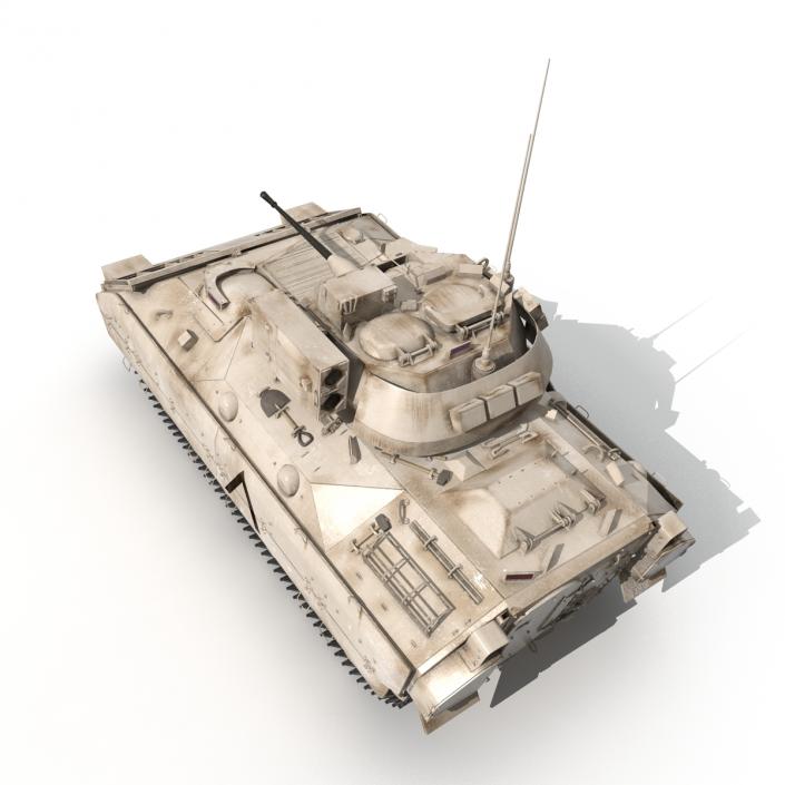 US Infantry Fighting Vehicle Bradley M2 3D model