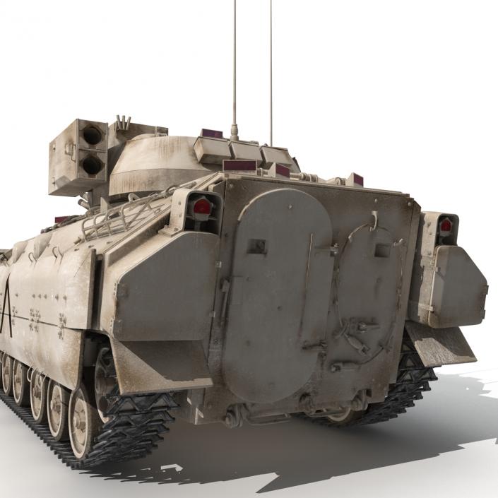 US Infantry Fighting Vehicle Bradley M2 3D model