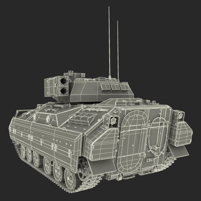 US Infantry Fighting Vehicle Bradley M2 3D model