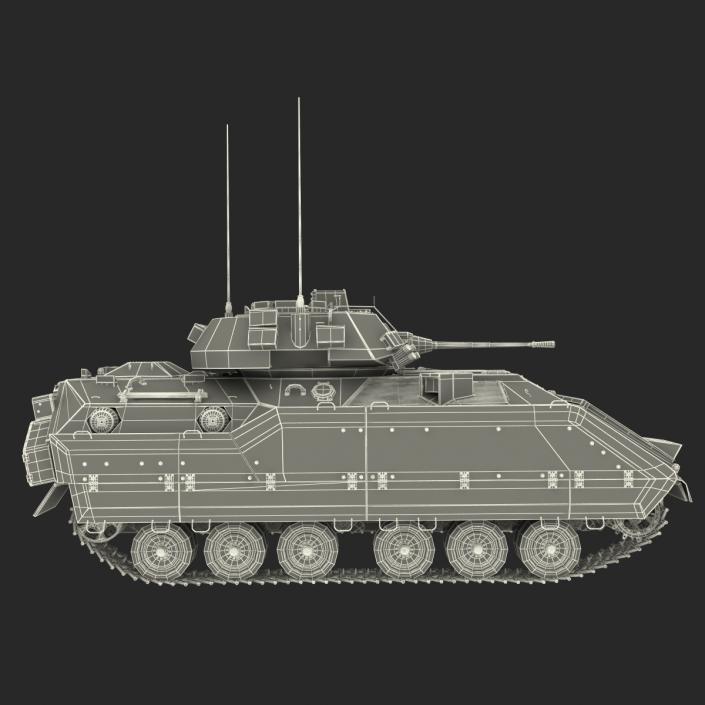 US Infantry Fighting Vehicle Bradley M2 3D model