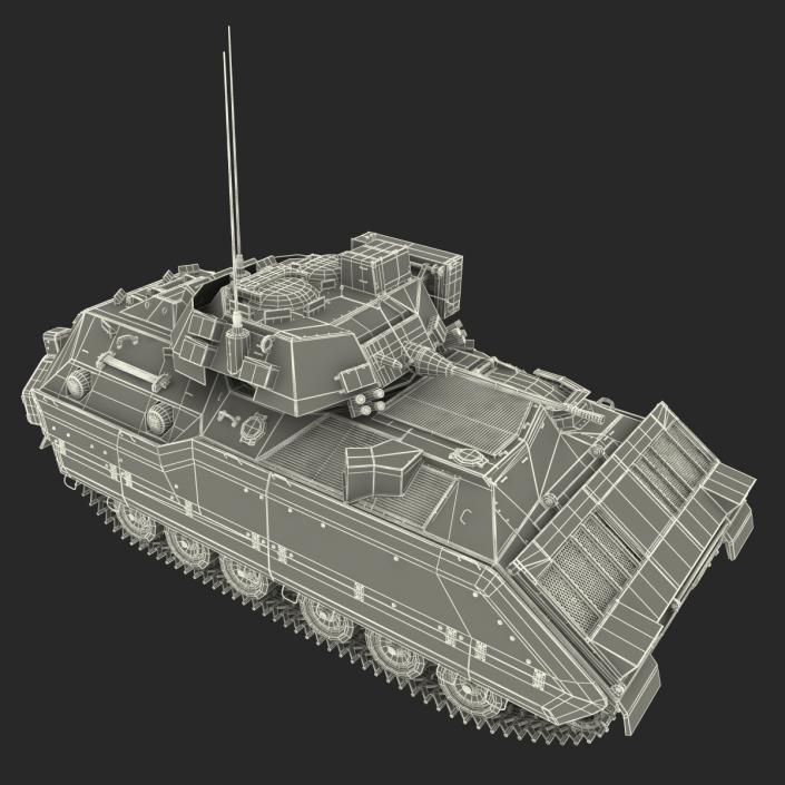 US Infantry Fighting Vehicle Bradley M2 3D model