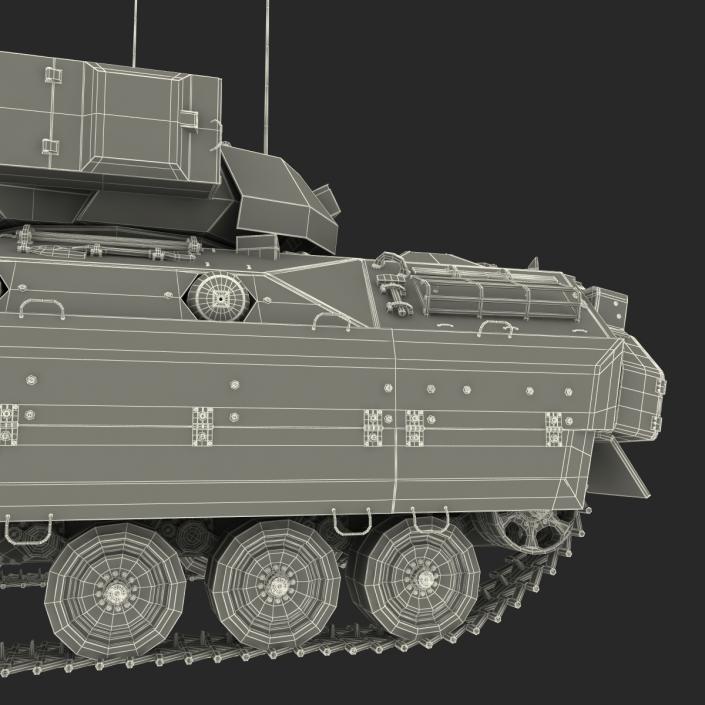 US Infantry Fighting Vehicle Bradley M2 3D model