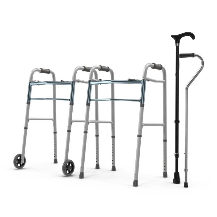 3D Mobility Aids Collection 2