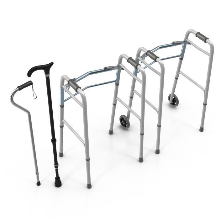 3D Mobility Aids Collection 2