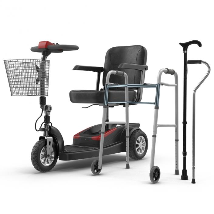 3D Mobility Aids Collection 3