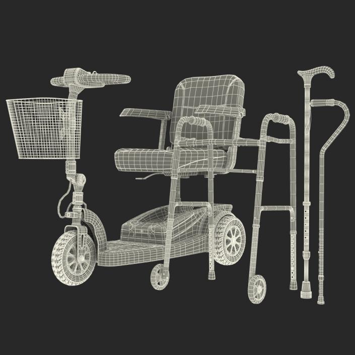 3D Mobility Aids Collection 3