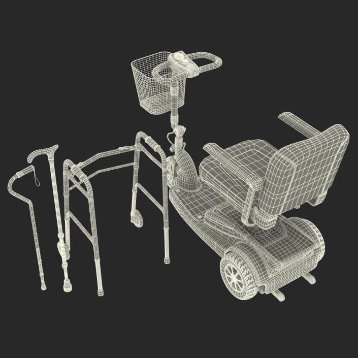 3D Mobility Aids Collection 3