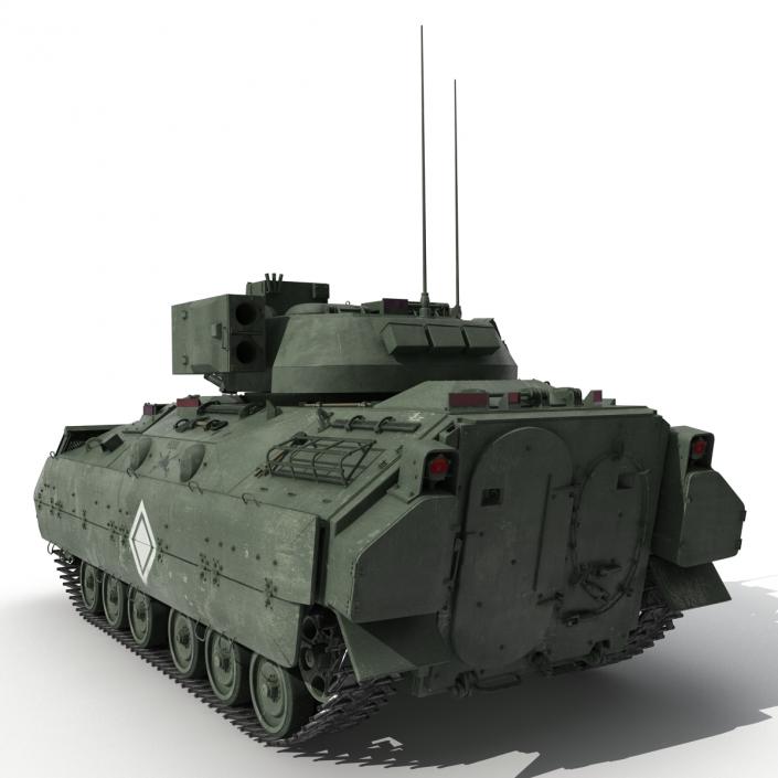 3D Bradley M2 Green