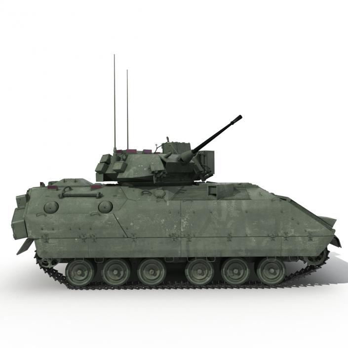 3D Bradley M2 Green