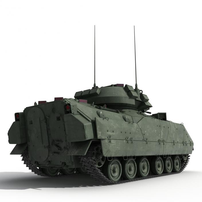 3D Bradley M2 Green