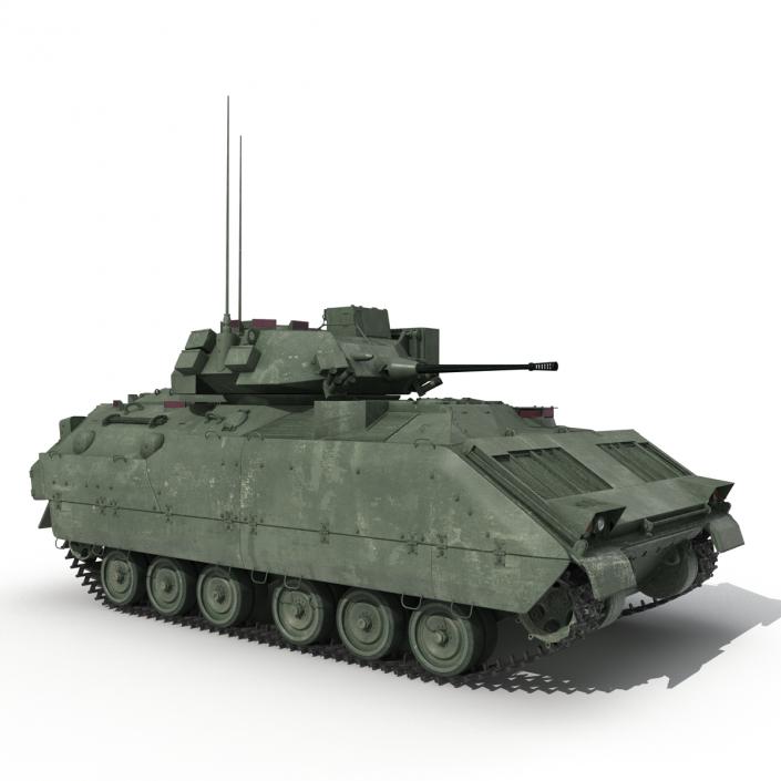 3D Bradley M2 Green