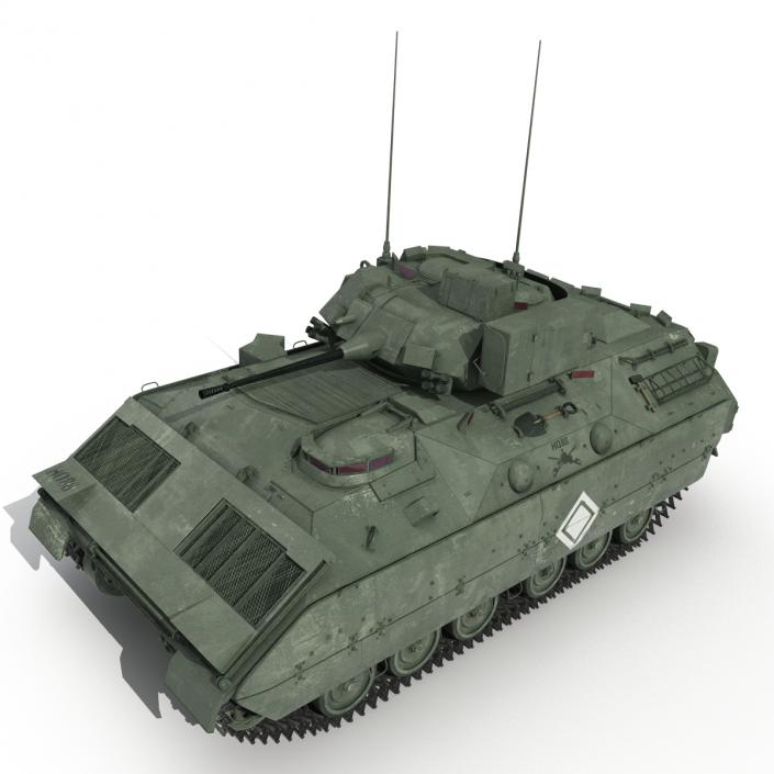 3D Bradley M2 Green