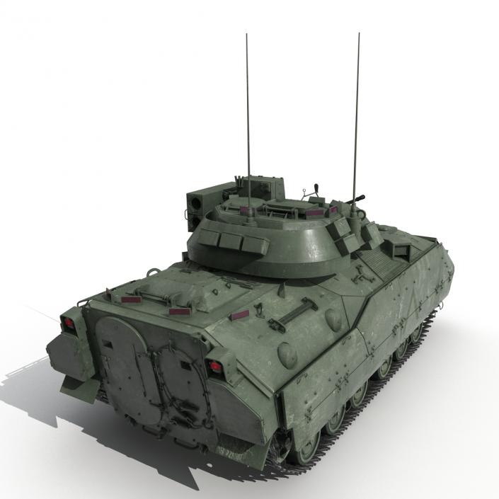 3D Bradley M2 Green