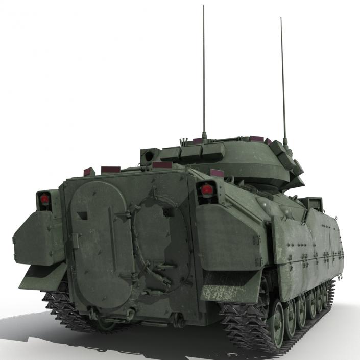 3D Bradley M2 Green