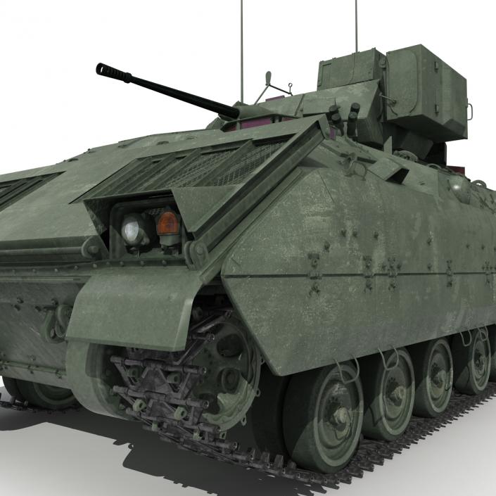 3D Bradley M2 Green