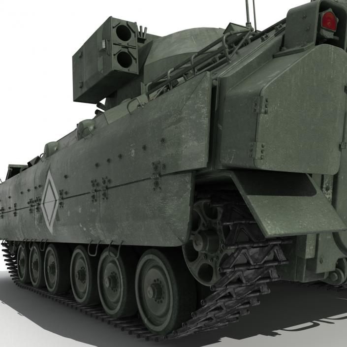 3D Bradley M2 Green