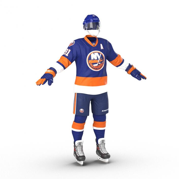 3D Hockey Equipment Islanders