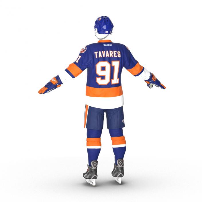 3D Hockey Equipment Islanders