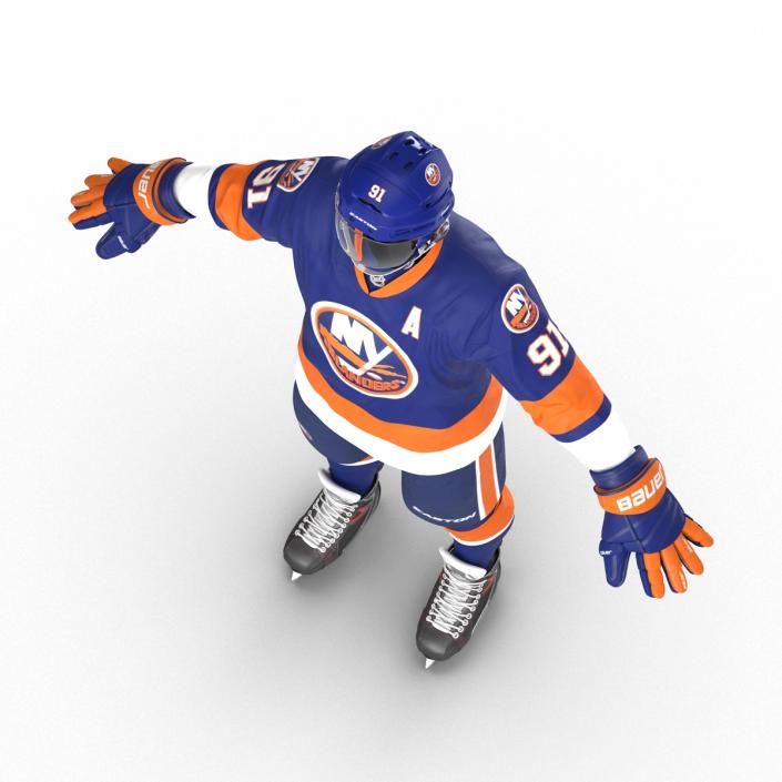 3D Hockey Equipment Islanders