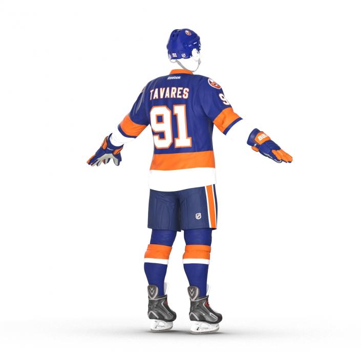 3D Hockey Equipment Islanders