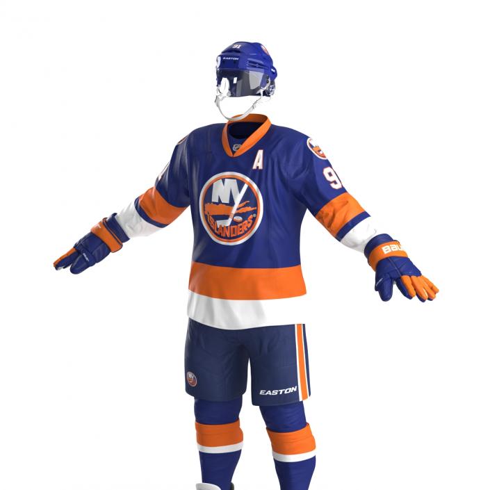 3D Hockey Equipment Islanders