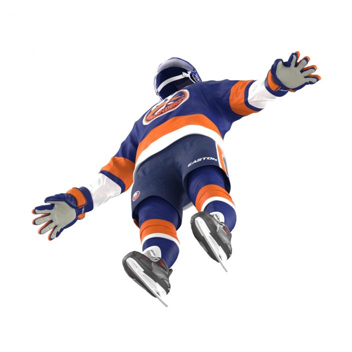 3D Hockey Equipment Islanders